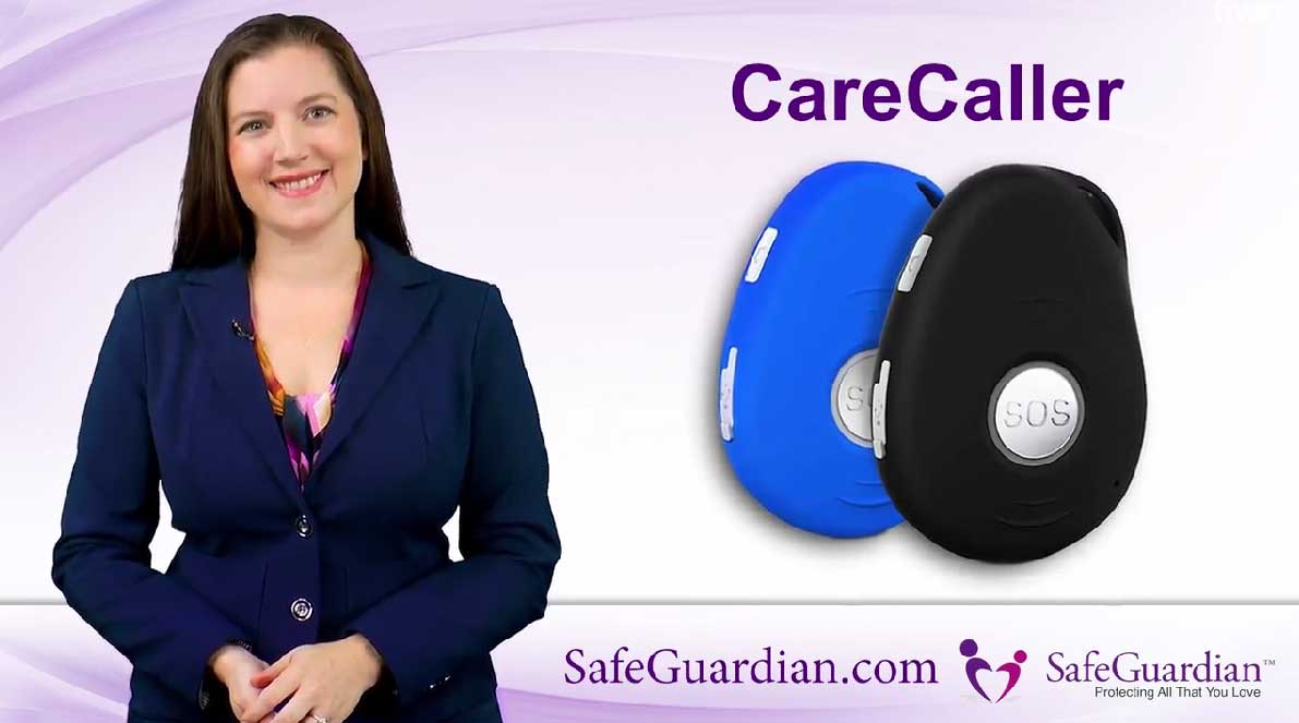 Only a SafeGuardian Caregiver Call Button Automatically Calls & Text Alert(s) up to Five Contacts 