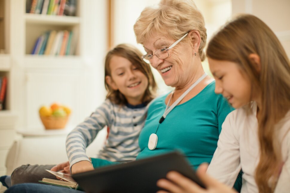 U.S. News & World Report Aging in Place With Assistive Tech Survey 2023 - SafeGuardian CareGiver Call Buttons,  Senior Help Alert Panic Buttons, Medical Alarms, Senior SOS Smartwatches + Free Fall Detection. 