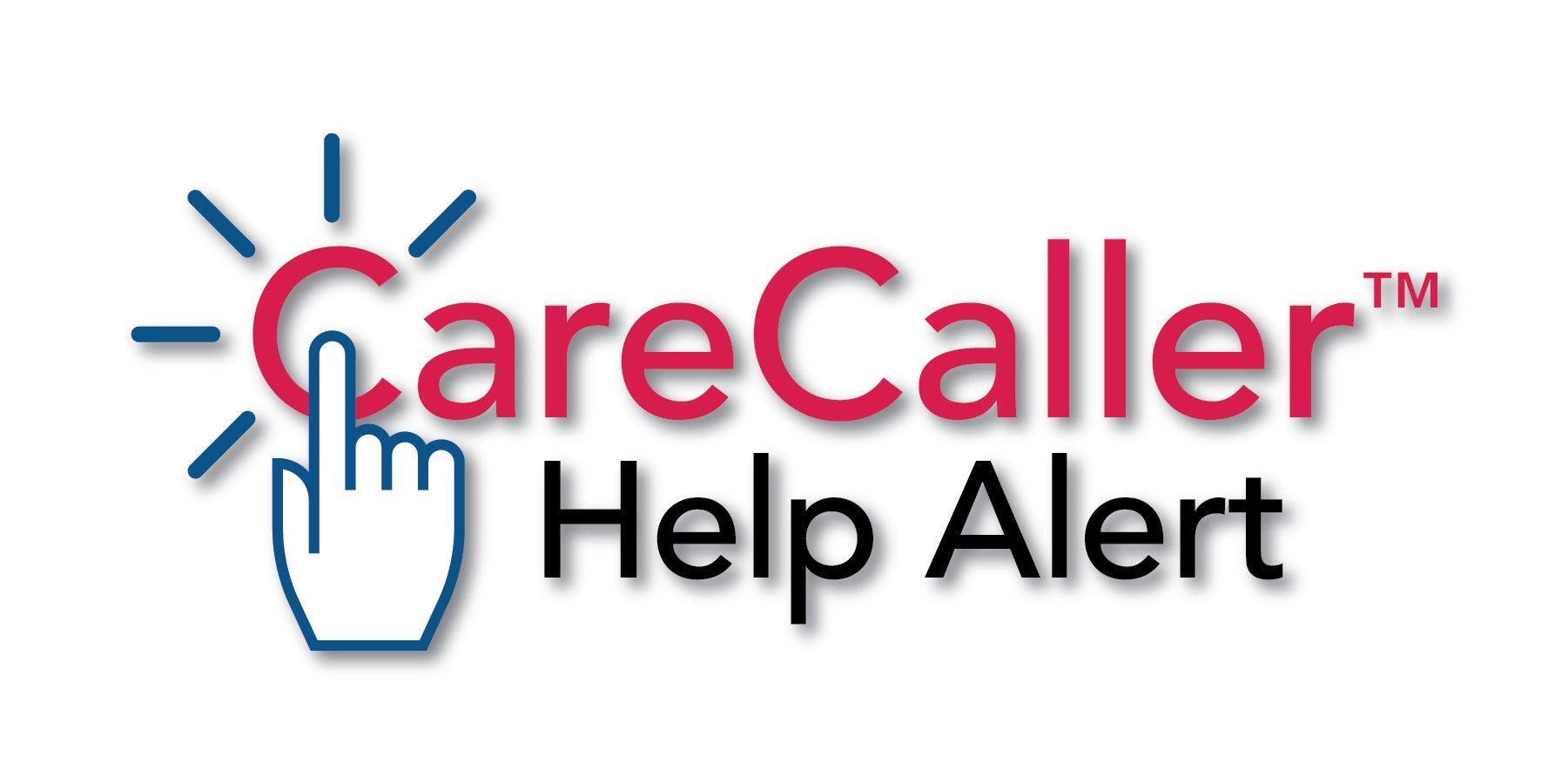 Wearable CareCaller™ 911 SOS Senior Medical Alarm + Fall Alert Pendant. Immediately Contact Local 911 For Emergency Response.
