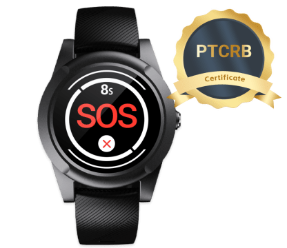 SOS Senior Medical Alert Smartwatch w/ Fall Detection & GPS
