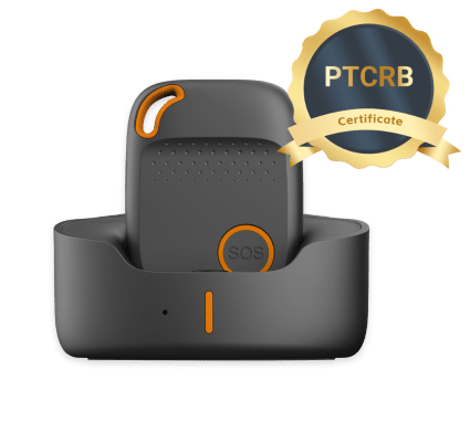 LifeGuardian™ Lone Worker SOS Help Alert Button + GPS Locator - SafeGuardian CareGiver Call Buttons, Senior Help Alert Panic Buttons, Medical Alarms, Senior SOS Smartwatches + Free Fall Detection.
