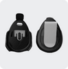 Optional Belt & Clothing Clip - SafeGuardian CareGiver Call Buttons, Senior Help Alert Panic Buttons, Medical Alarms, Senior SOS Smartwatches + Free Fall Detection.