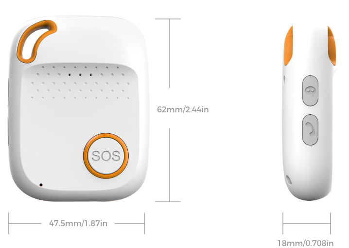 GuardianAngel™ SOS Help Alert Button + GPS Locator For Children & Teens