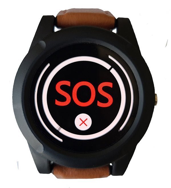 Senior Medical Alert Smartwatch – SOS Alarm, Fall Detection, GPS