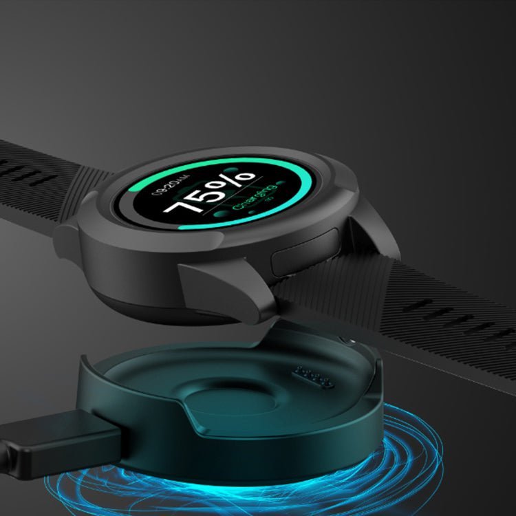 Medical alert smartwatch helping caregivers monitor elderly parents safely