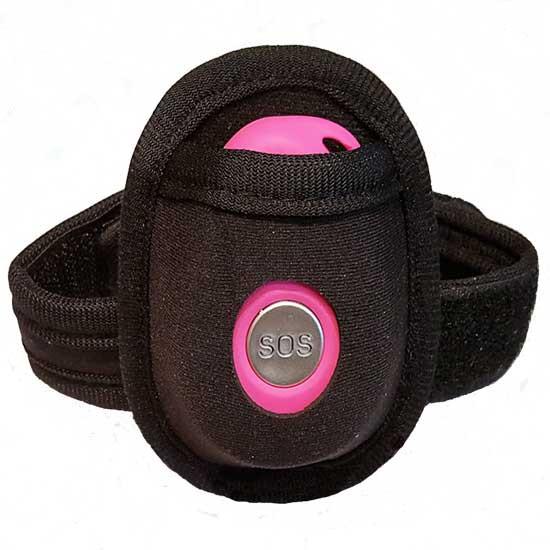 Optional Holster With Velcro Band - SafeGuardian CareGiver Call Buttons, Senior Help Alert Panic Buttons, Medical Alarms, Senior SOS Smartwatches + Free Fall Detection.